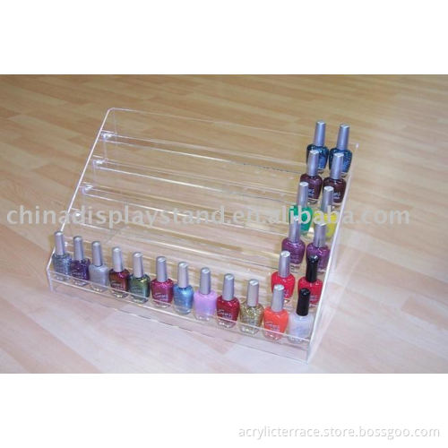 Clear Acrylic nail polish display 60 Bottles C1006497